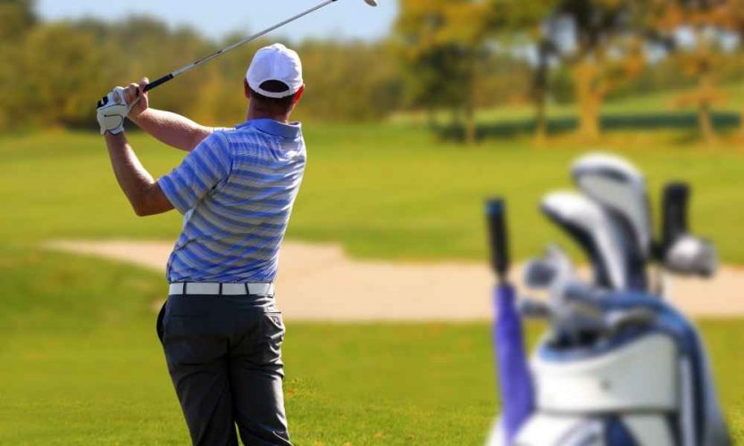 how to place clubs in bags